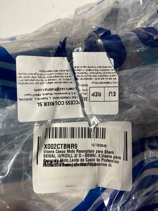 : Visera Shark Skwal Repuesto Espejo