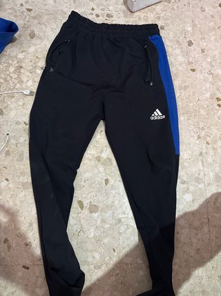 Chándal Adidas Talla S Azul y Negro