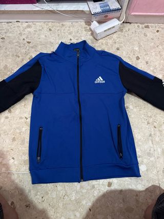 Chándal Adidas Talla S Azul y Negro