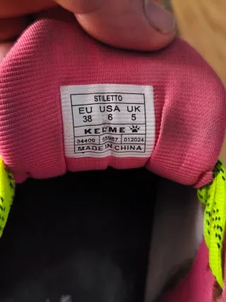 Zapatillas futbol sala kelme talla 38