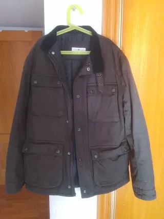 Abrigo Parka Alvaro Moreno verde oscuro