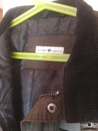 Abrigo Parka Alvaro Moreno verde oscuro