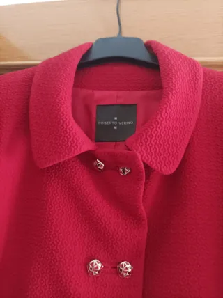 Chaqueta corta ROBERTO VERINO roja