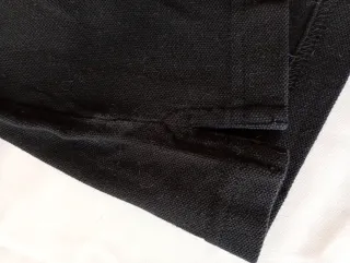 Polo New Wave manga larga negro Talla L