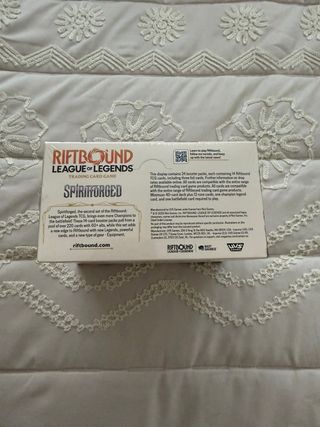 Caja Spiritforged Riftbound League of Legends