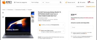 Computer portatile Samsung Galaxy Book4 NP750XGK-KG2ES