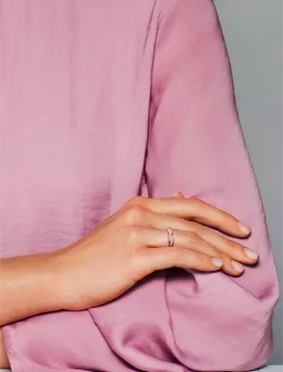 Anillo Pandora Oro Rosa 14K