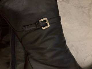 Stivali in vero cuoio modello texano