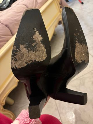 Stivali in vero cuoio modello texano