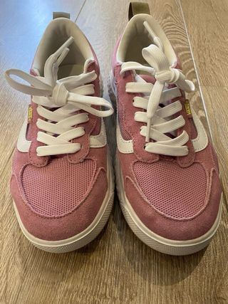 Zapatillas Vans Ultrarange VR3 rosas y blancas