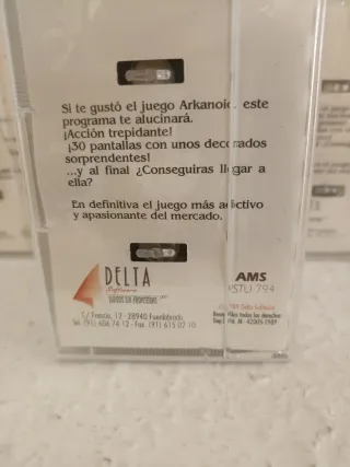 3 Cassettes Juegos The Brick SPC AMS MSX