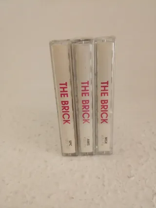 3 Cassettes Juegos The Brick SPC AMS MSX