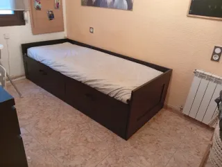 Cama nido con cajones y colchón