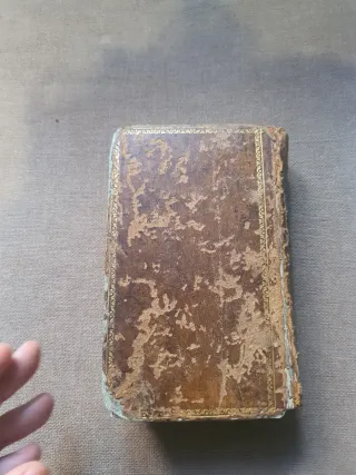 Eucologio Romano Libro Antiguo.1832