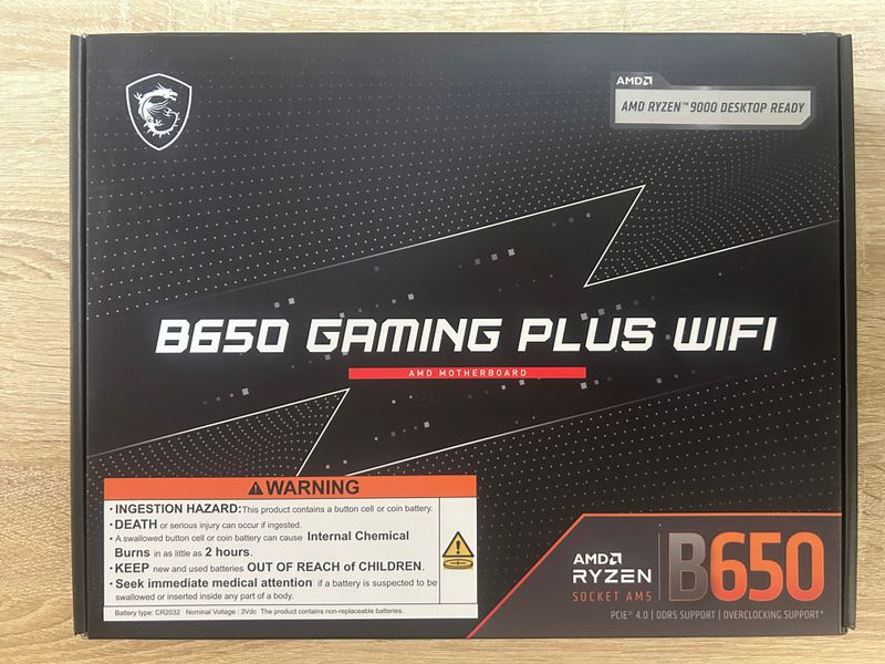 Placa base MSI B650 Gaming Plus WiFi (AM5) – Nueva