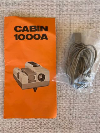 Proyector de diapositivas Cabin 1000A