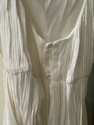 Vestido de Comunión Blanco Encaje de Mango