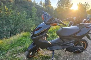 Yamaha Aerox 50cc Scooter Negro