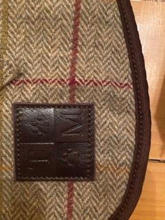 Abrigo Perro Talla S - Lana 100% tweed