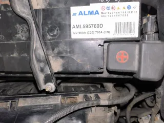 Batería Coche ALMA AML595760D 12V 95Ah 760A