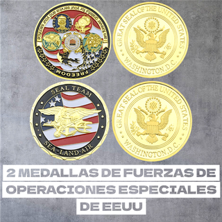 LOTE 2 MONEDAS CONMEMORATIVAS EN ESTUCHES
