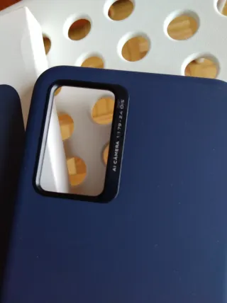 Custodia per telefono Vivo V21 5G blu navy