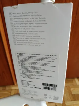 Custodia per telefono Vivo V21 5G blu navy