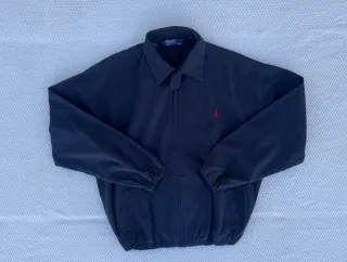 Chaqueta Harrington Polo Ralph Lauren Vintage Azul