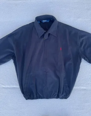 Chaqueta Harrington Polo Ralph Lauren Vintage Azul