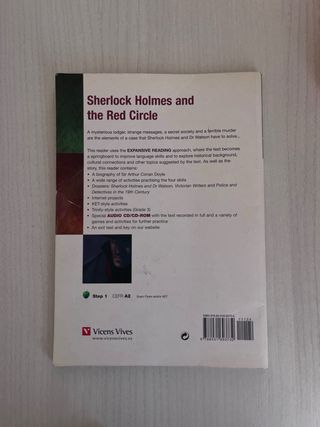 Libro ‘Sherlock Holmes and the red circle’