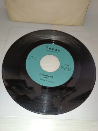 Boomerang Guitar Boogie 45 giri Texas