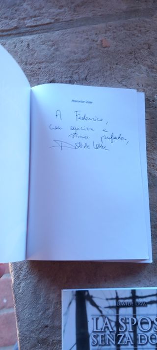 Davide Lava vendo 2 libri