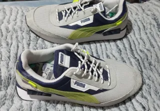 Zapatillas Puma Hombre/Mujer Azul y Gris