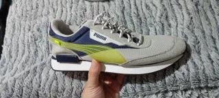 Zapatillas Puma Hombre/Mujer Azul y Gris