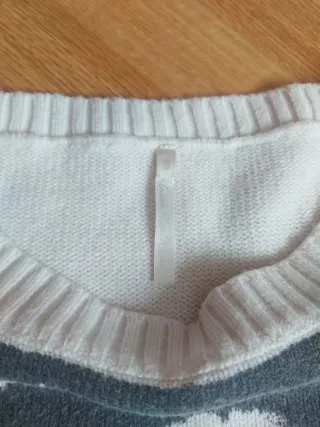 Vestido-jersey punto retrato S