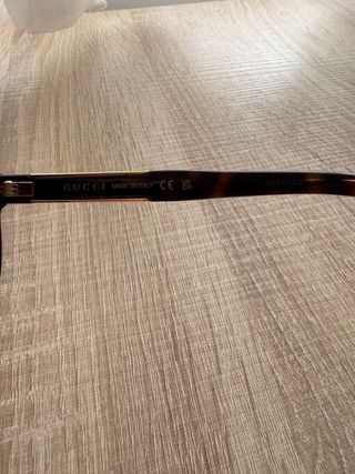 Gafas de sol Gucci Marrones y Doradas