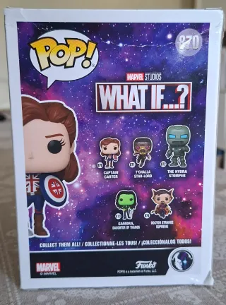 Funko Pop! Captain Carter 870 What If...?