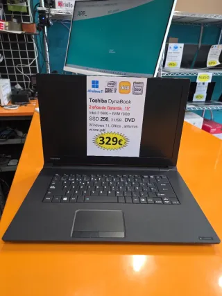 Portátil Toshiba DynaBook i7 16GB RAM 256GB SSD