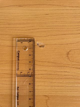 Escritorio Mesa Plegable Imitación Madera y Metal