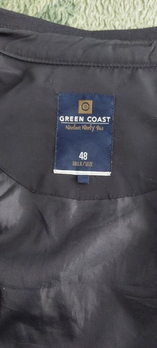 Chaqueta biker entretiempo azul marino