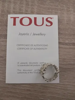Anillo Tous
