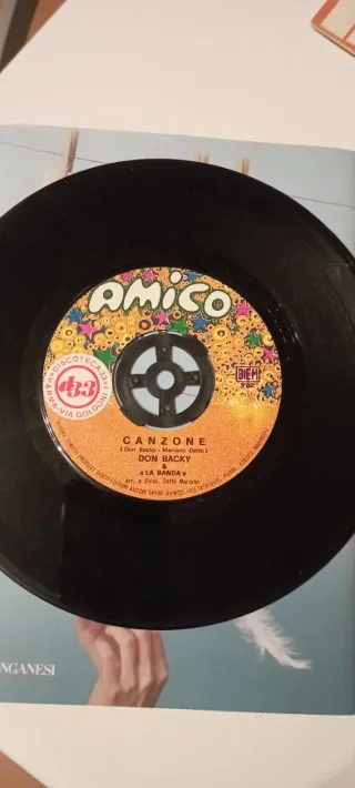 Vinile Don Backy Storia di Canzo al Festival di Sa