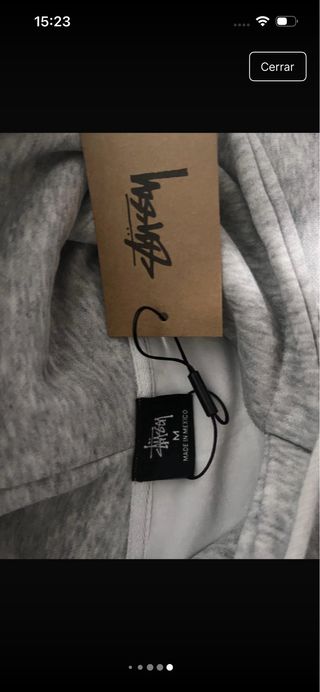 Sudadera Stussy Gris
