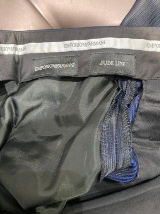 Traje de Emporio Armani en color azul