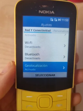Nokia 8110 Amarillo WiFi Bluetooth Juegos