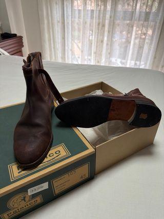 Botas Valverde del camino piel marrones