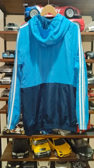 Chaqueta Adidas Azul y Teal