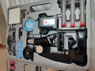 Maletín microscopio completo