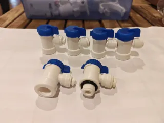 Llaves depósito ósmosis inversa macho y hembra nue