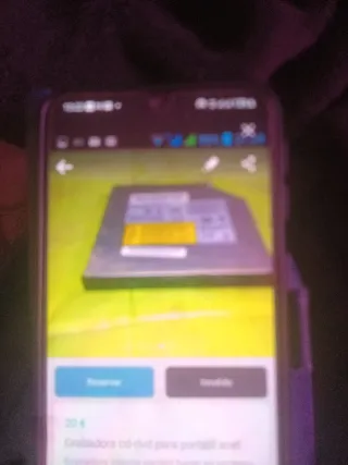 Grabadora CD/DVD portátil